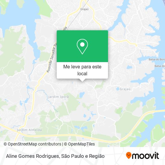Aline Gomes Rodrigues mapa