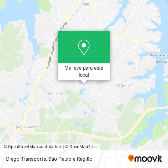 Diego Transporte mapa