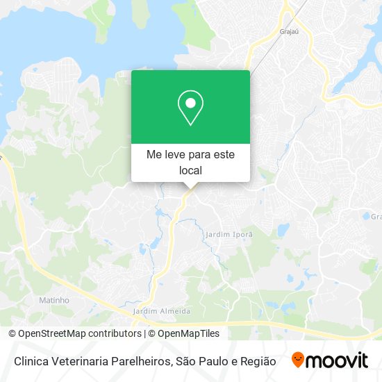 Clinica Veterinaria Parelheiros mapa