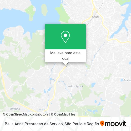 Bella Anna Prestacao de Servico mapa