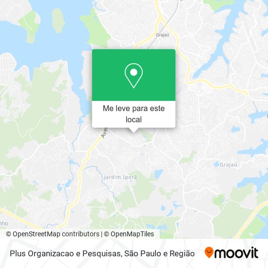 Plus Organizacao e Pesquisas mapa