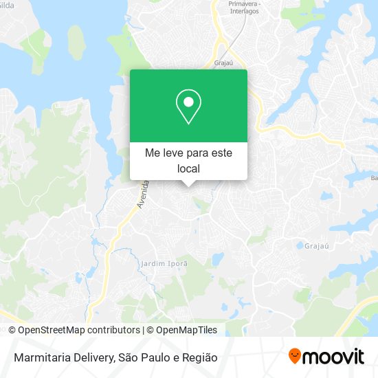 Marmitaria Delivery mapa