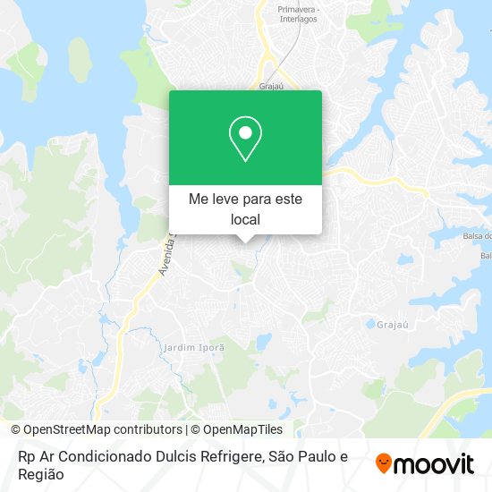 Rp Ar Condicionado Dulcis Refrigere mapa