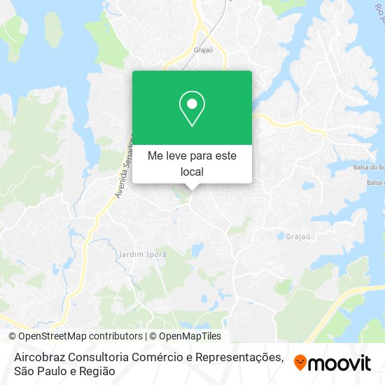 Aircobraz Consultoria Comércio e Representações mapa