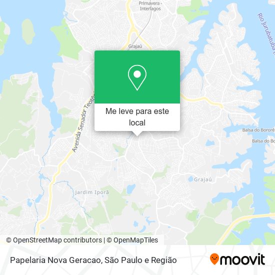 Papelaria Nova Geracao mapa