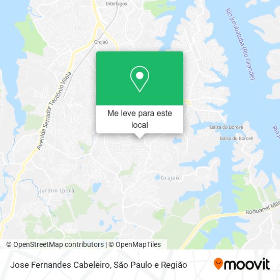 Jose Fernandes Cabeleiro mapa