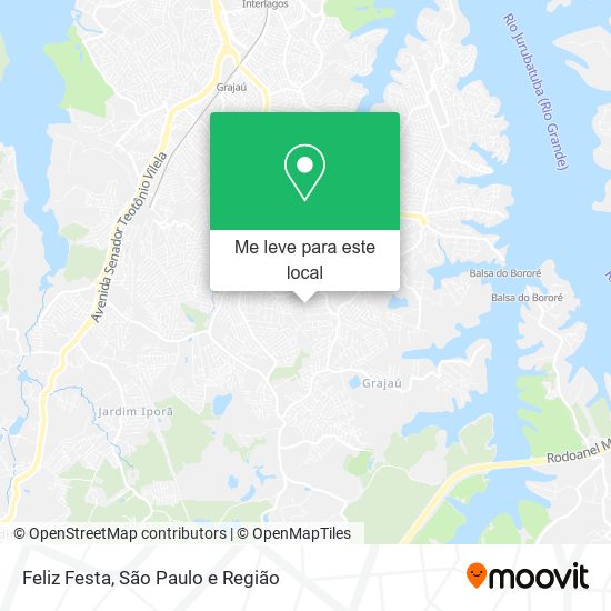 Feliz Festa mapa