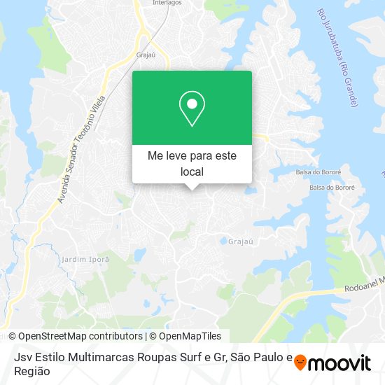 Jsv Estilo Multimarcas Roupas Surf e Gr mapa