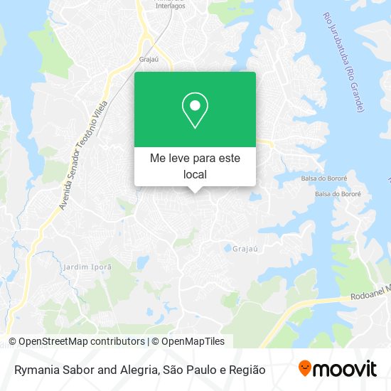 Rymania Sabor and Alegria mapa