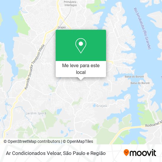 Ar Condicionados Veloar mapa