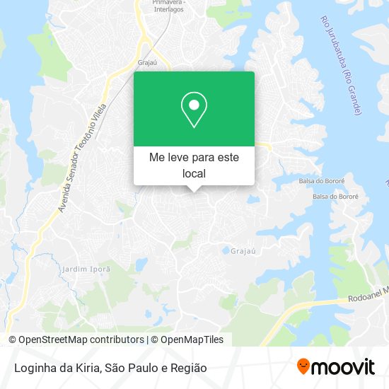 Loginha da Kiria mapa