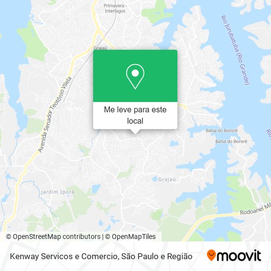 Kenway Servicos e Comercio mapa