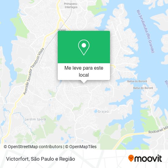 Victorfort mapa