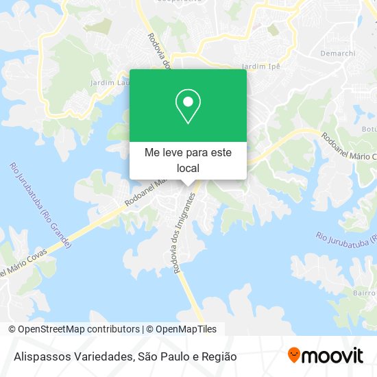 Alispassos Variedades mapa