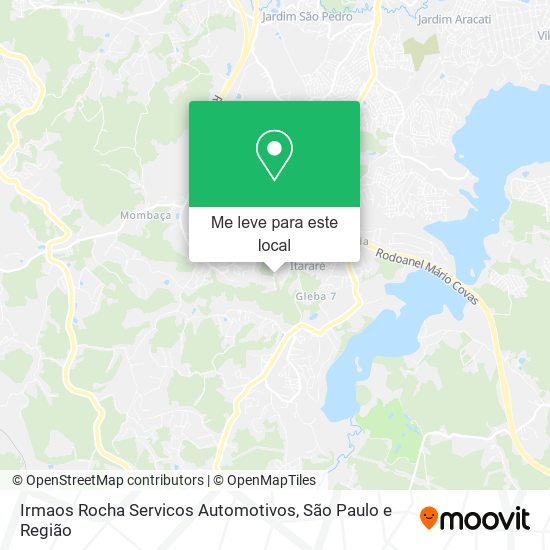 Irmaos Rocha Servicos Automotivos mapa