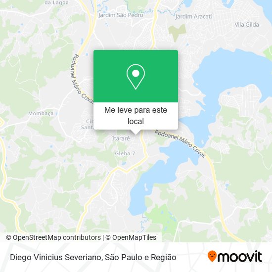 Diego Vinicius Severiano mapa
