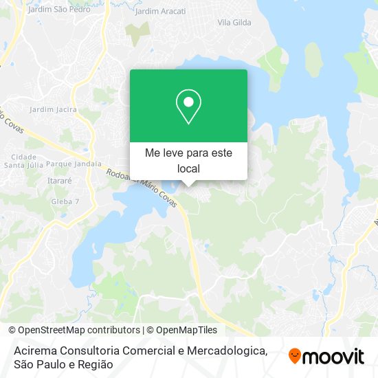 Acirema Consultoria Comercial e Mercadologica mapa