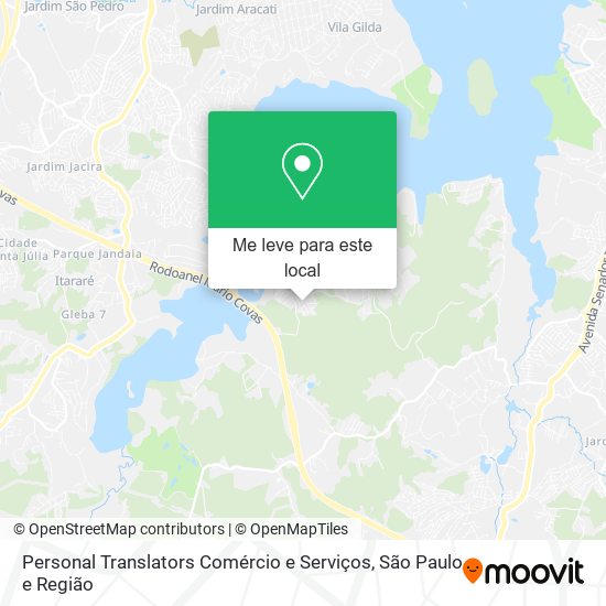 Personal Translators Comércio e Serviços mapa