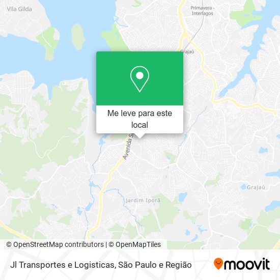 Jl Transportes e Logisticas mapa