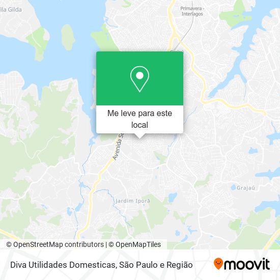 Diva Utilidades Domesticas mapa