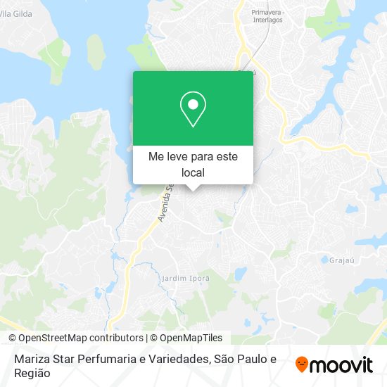 Mariza Star Perfumaria e Variedades mapa