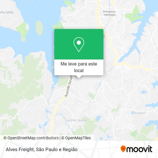 Alves Freight mapa