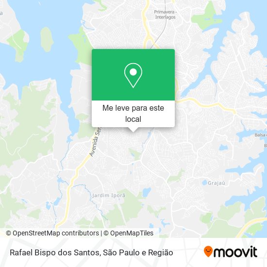 Rafael Bispo dos Santos mapa