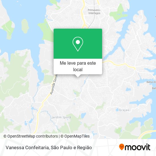 Vanessa Confeitaria mapa