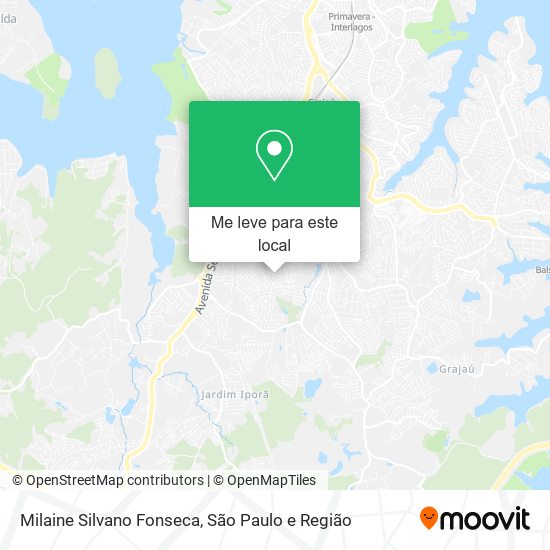 Milaine Silvano Fonseca mapa