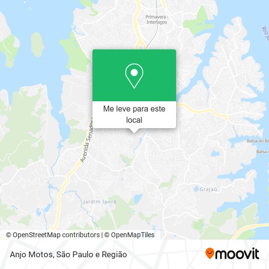 Anjo Motos mapa