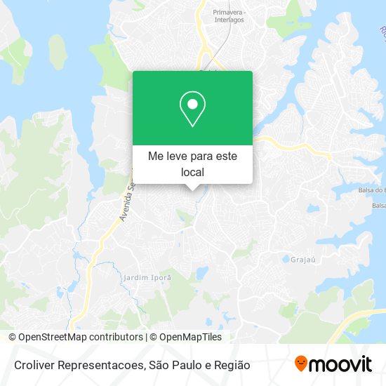 Croliver Representacoes mapa