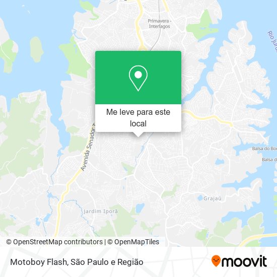 Motoboy Flash mapa