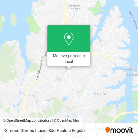 Simone Gomes Inacio mapa