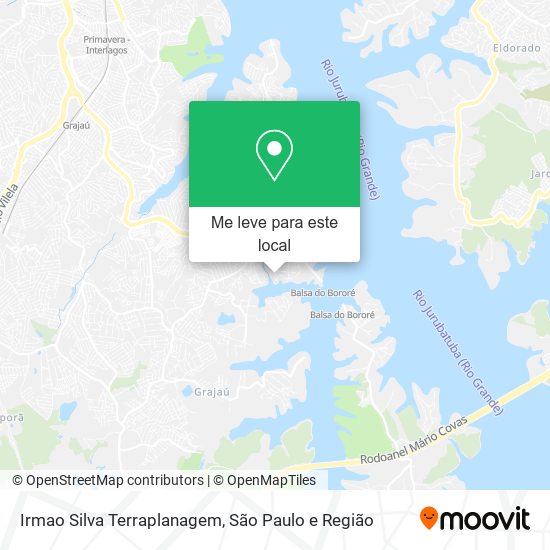 Irmao Silva Terraplanagem mapa