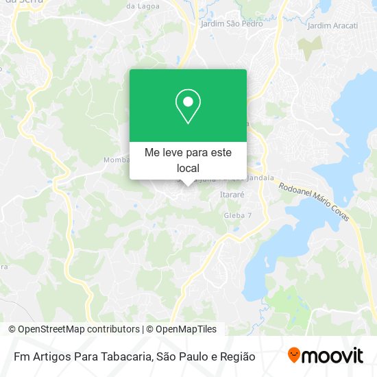 Fm Artigos Para Tabacaria mapa