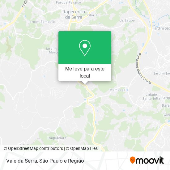 Vale da Serra mapa