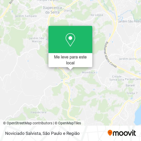 Noviciado Salvista mapa