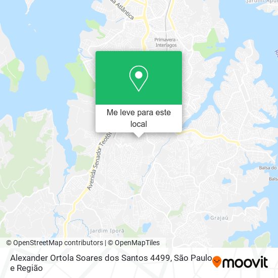 Alexander Ortola Soares dos Santos 4499 mapa