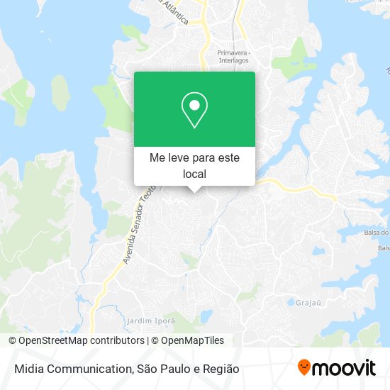 Midia Communication mapa