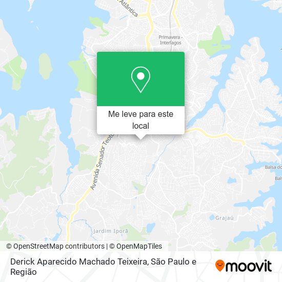 Derick Aparecido Machado Teixeira mapa