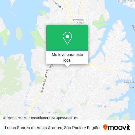 Lucas Soares de Assis Arantes mapa