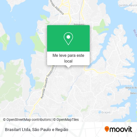 Brasilart Ltda mapa