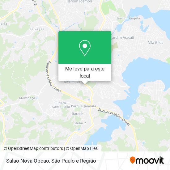 Salao Nova Opcao mapa