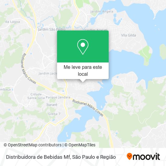 Distribuidora de Bebidas Mf mapa
