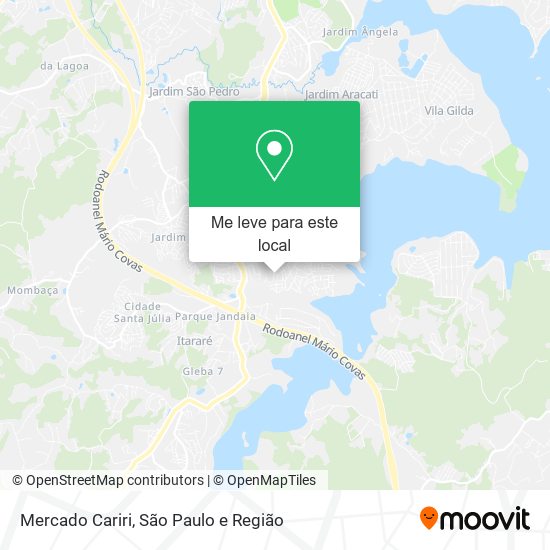 Mercado Cariri mapa