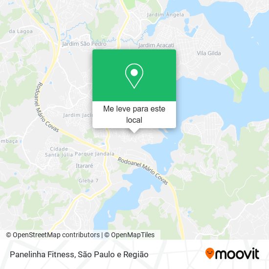 Panelinha Fitness mapa