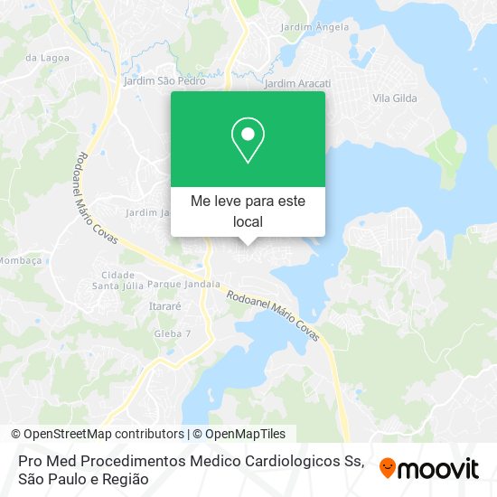 Pro Med Procedimentos Medico Cardiologicos Ss mapa