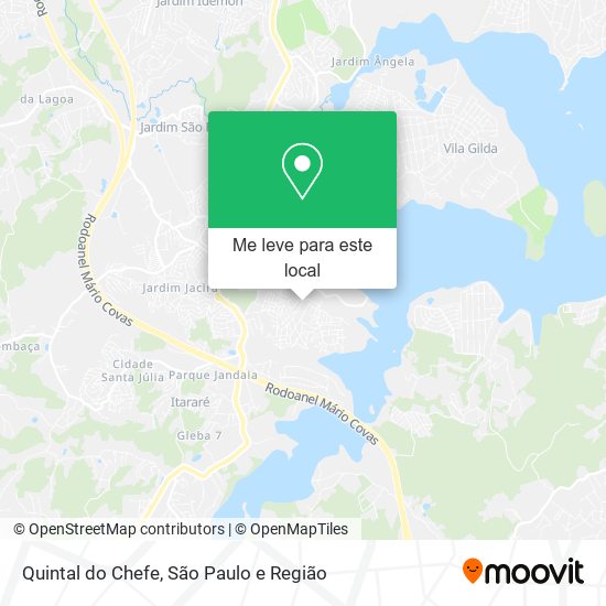 Quintal do Chefe mapa