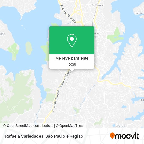 Rafaela Variedades mapa