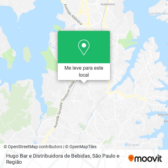 Hugo Bar e Distribuidora de Bebidas mapa